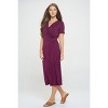 WEST K Women's Jocelyn Side Ruched Midi Dress - 2 of 4