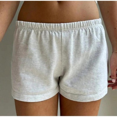 Mocamel Women's Low Rise Elastic Waist Loose Lounge Shorts