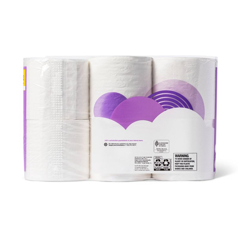 1000 Sheets per Roll Toilet Paper - up & up™, 3 of 7