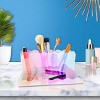 Cur8 Acrylic Iridescent Makeup Holder with Tray - 4 of 4