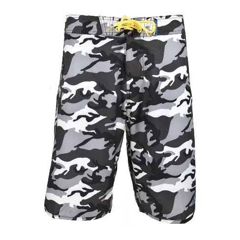 Banana Boat Upf50+ Men's Camouflage Swim Boardshorts Quick Dry Stretch ...