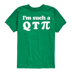 Boys' - Instant Message - I'm Such A Q T Pi Short Sleeve Graphic T-Shirt - 1 of 4