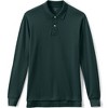 Lands' End School Uniform Young Men's Long Sleeve Mesh Polo Shirt - 2 of 3