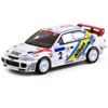 Mitsubishi Lancer Evolution III #2 Winner "Hong Kong-Beijing Rally" (1995) "Global64" Series 1/64 Diecast Model by Tarmac Works - 2 of 4