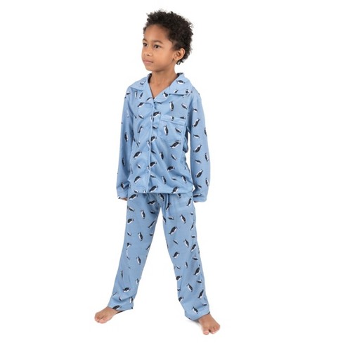 Leveret Kids Two Piece Flannel Feel Christmas Pajamas Penguin 2 Year :  Target