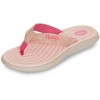 Womens Memory Foam Textured Flip Flop Sandal - 2 of 4