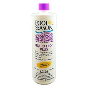 Pool Season 1 qt Bottle Pool Season® Liquid Floc Plus - 1 of 3