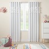 Ruffle Blackout Kids' Curtain Panel - Pillowfort™ - 2 of 4