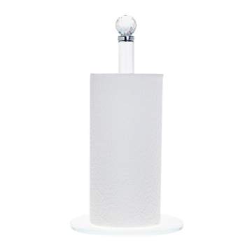 Paper Towel Holder Stainless Steel Vertical Stand for Paper Towels 5.5 x 11.5 Inches