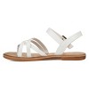 Journee Collection Womens Vasek Ankle Strap Flat Sandals - 2 of 4