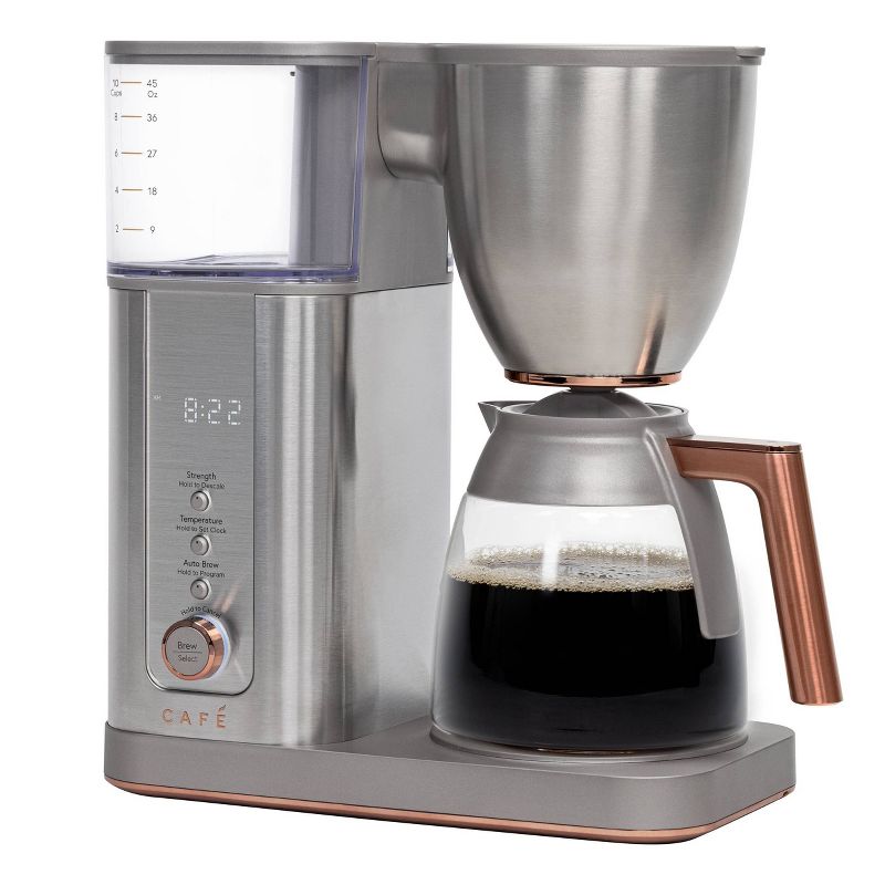 CAFE Specialty Drip Coffee Maker with Glass Carafe Stainless Steel, 2 of 7