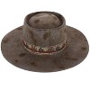 Epoch Hats Company Morreton Vintage Style Wool Felt Hat with Decorative Hatband - 4 of 4