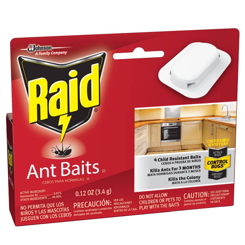 Raid Ant Baits - 0.12oz/4ct, 5 of 6