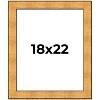 PosterPalooza | Embellished Gold Picture Frame - UV Acrylic, Foam Board Backing, Hanging Hardware - 2 of 4