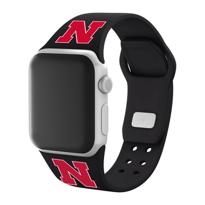 NCAA Nebraska Huskers Silicone Apple Watch Band