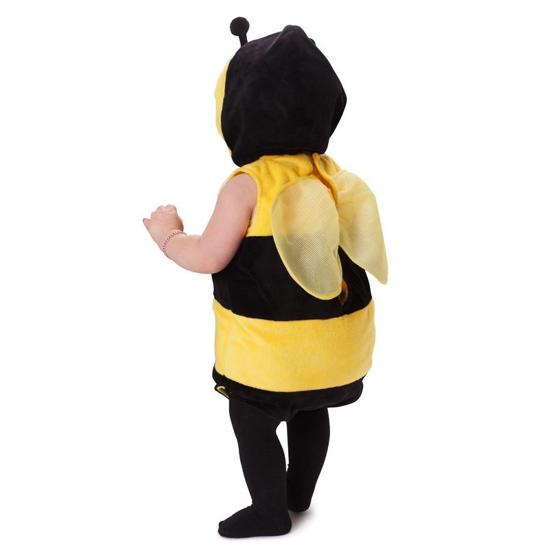 Dress Up America Fuzzy Bee Halloween Costume For Infants, 3 of 4