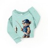 The Juniper Shop Teddy Bear Fisherman Youth Long Sleeve Tee - 2 of 3