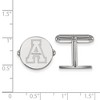 Black Bow Jewelry Sterling Silver Appalachian State Mountaineers NCAA Cuff Links - 2 of 3