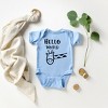 The Juniper Shop Hello World Giraffe Baby Bodysuit - 2 of 2