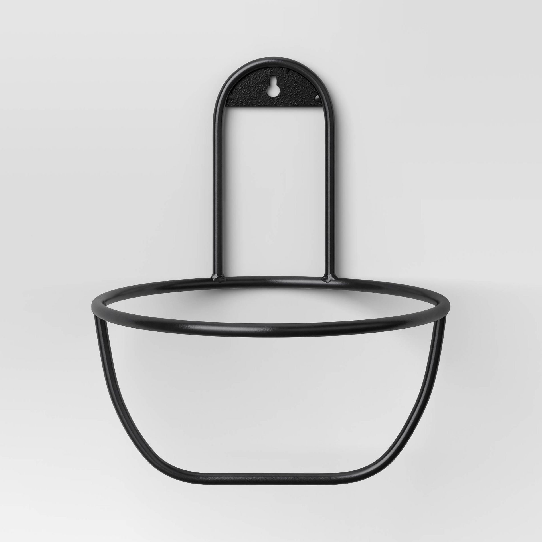 Metal Outdoor Planter Hanger 8"x8"x9.5" Black - Room Essentials™