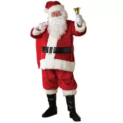 Rubies Adult  Regency Plush Santa Suit