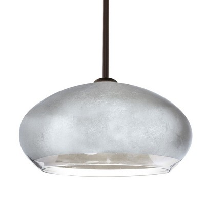 Besa Lighting Brio 14 1 - Light Pendant in  Bronze