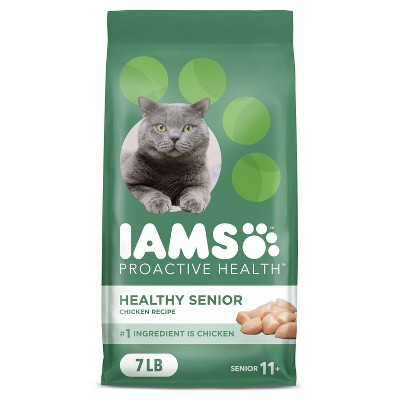 IAMS Proactive Health with Chicken Senior Premium Dry Cat Food - 7lbs
