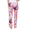 Sailor Moon Women's Allover Character Print Adult Lounge Pajama Pants  (Small) Pink