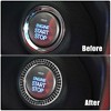 Unique Bargains Car Engine Start Button Decoration Ring 2 Pcs - 3 of 4