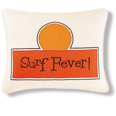 C&F Home 16" x 20" Surf Fever Embroidered Throw Pillow