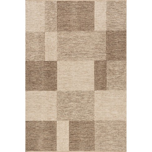 Nuloom Eldora Contemporary Checkered Jute Indoor Area Rug - image 1 of 4