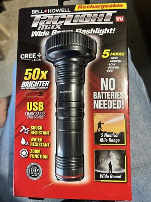 Bell + Howell TacLight Max Wide Beam Flashlight, 1 ct - Fred Meyer