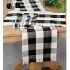 Design Imports Buffalo Check Fringe Table Runner - 3 of 4