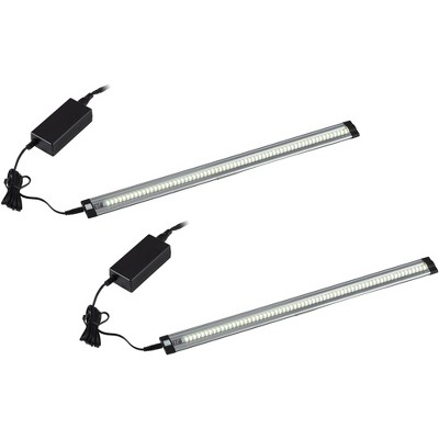 360 Lighting Grayson Slim 35 1/2"W LED Under Cabinet Light Kit Set of 2