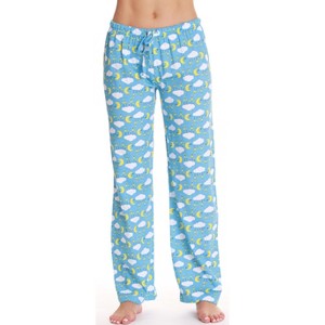 Just Love Womens Halloween Print Knit Jersey Pajama Pants - 1 of 2