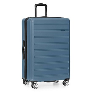 Travel Select Snowcreek Matte 30" Large Checked Hardside Spinner Suitcase - 1 of 3