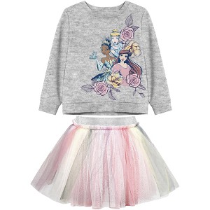 Girl's Disney Princess Roses Trio Dress - 1 of 3