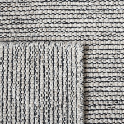 Ivory Hand-Tufted Wool Square Area Rug