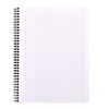 Rhodia Wirebound Notebook - Graph 80 sheets - 9 x 11 3/4 - Orange cover - 2 of 3