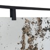 FONTOI Theodor Rectangle Antiqued Wall Mirror Black Metal Frame Decorative Accent for Bedroom Living Room or Entryway, Black, 22"*0.6"*31.9" - 2 of 4