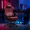 GTPLAYER ACE-Pro Gaming Chair with Footrest, Dual Bluetooth 5.1 Speakers PVC Leather Recliner - 2 of 4