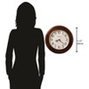 Howard Miller Brentwood Wall Clock 620168 Windsor Cherry - 2 of 3