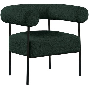 Meridian Furniture,Blake Boucle Fabric Accent Chair - 1 of 4