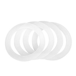 Impresa 4 Pack Spa Hot Tub Pump Heater Union Gasket/O-Ring - 2.2'' ID 3'' OD'' Flat Gasket Works on Variety of Spas - 1 of 4