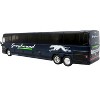 Prevost X3-45 Coach Bus "Greyhound Enabled by FlixBus" Blue Metallic Limited Ed 1/87 (HO) Scale Diecast Model by Iconic Replicas - 3 of 4