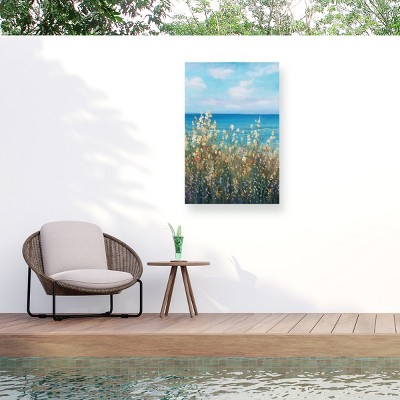 "Flowers at the Coast II" Outdoor Canvas