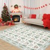 Christmas Rugs for Bedroom Washable Holiday Decorative Accent Rug - 4 of 4