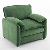 Kumasinova 38" Chenille Large Bean Bag Chair,Lounge Chair with High Back Support&Wide Seat,Accent Chair for Bedroom,Office,Living Room Furniture - 2 of 4