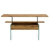 NicBex Modern 43.3" Rectangle Coffee Table with Lift Top and Tempered Glass Legs for Living Room - 4 of 4