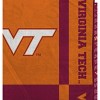 NCAA Virginia Tech Hokies Reverse Block Double Sided Ultra Cozy Blanket - 2 of 2